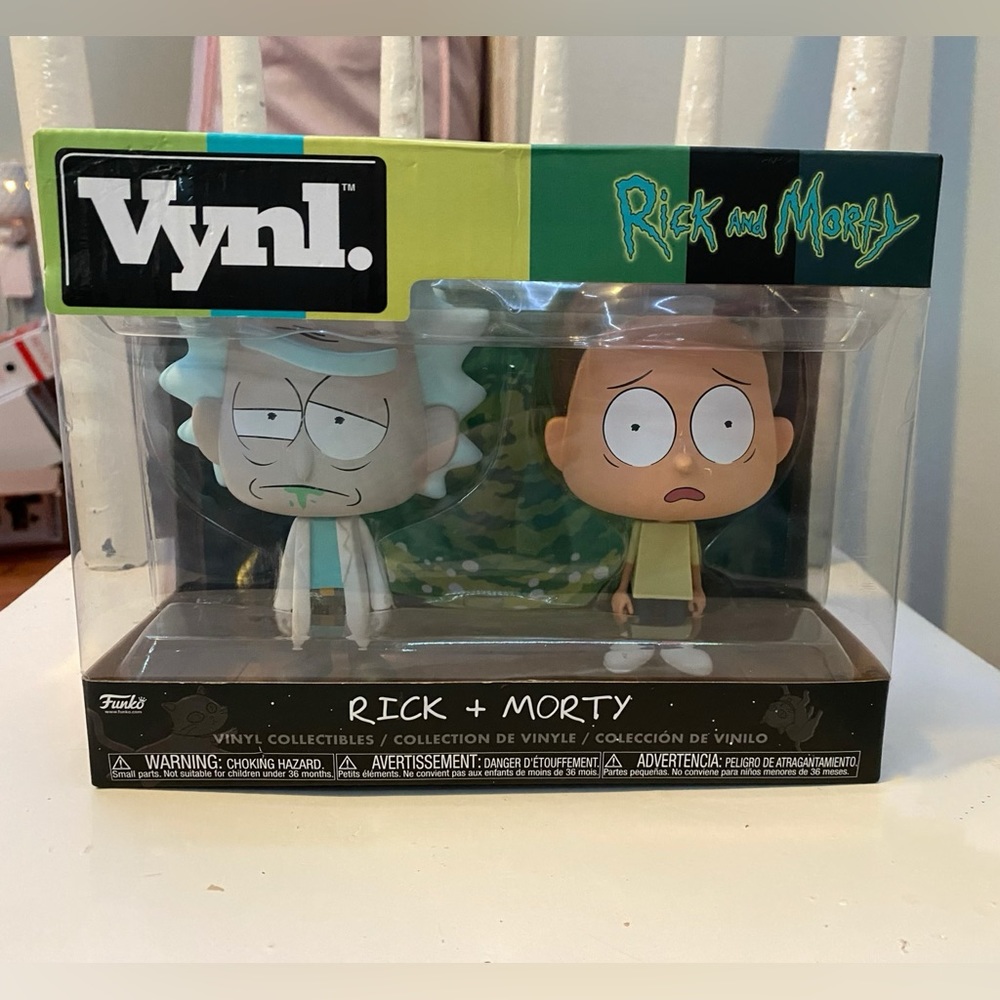 Rick and morty vynl pops